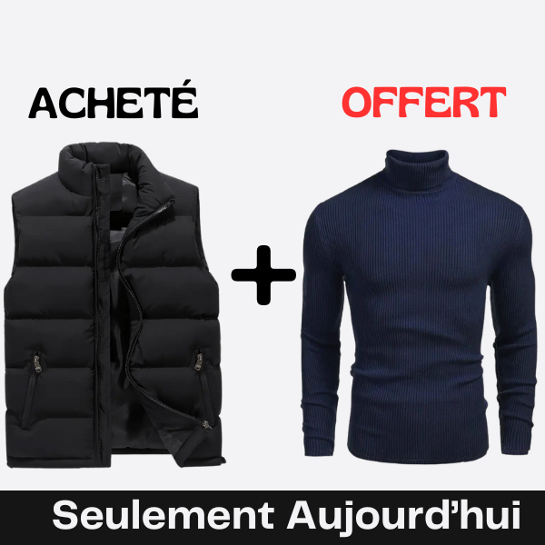 Gilet + Pull Gratuit (DESTOCKAGE)