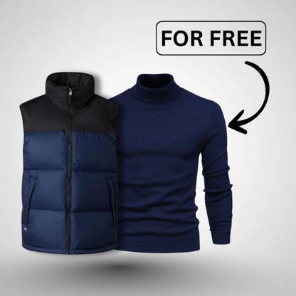Gilet Doudoune 700-Fill + Pull Gratuit (DESTOCKAGE)